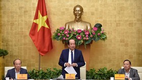Bộ trưởng, Chủ nhiệm VPCP Mai Tiến Dũng phát biểu. Ảnh: VGP