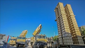 Hệ thống phòng không Bavar 373 của Iran tại Tehran ngày 22-8-2019. Ảnh: TTXVN