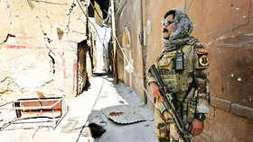 Lực lượng an ninh Iraq kiểm soát chặt chẽ phía Bắc Baghdad. Ảnh: Jerusalem Post