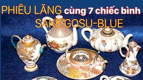 Phiêu lãng cùng 7 chiếc bình Sake Gosu-Blue
