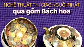 Nghệ thuật thị giác người Nhật qua gốm Bách hoa