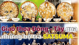Giao thoa Đông - Tây qua những bộ trà SATSUMA