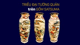 Triều đại tướng quân trên gốm SATSUMA