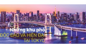 Những khu phố độc đáo và hiện đại tại Tokyo