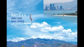 Ngắm biển trời Nha Trang trên đường zipline