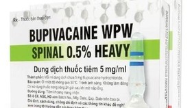 Nhiều địa phương cảnh báo thuốc Bupivacaine WPW Spinal 0,5% Heavy