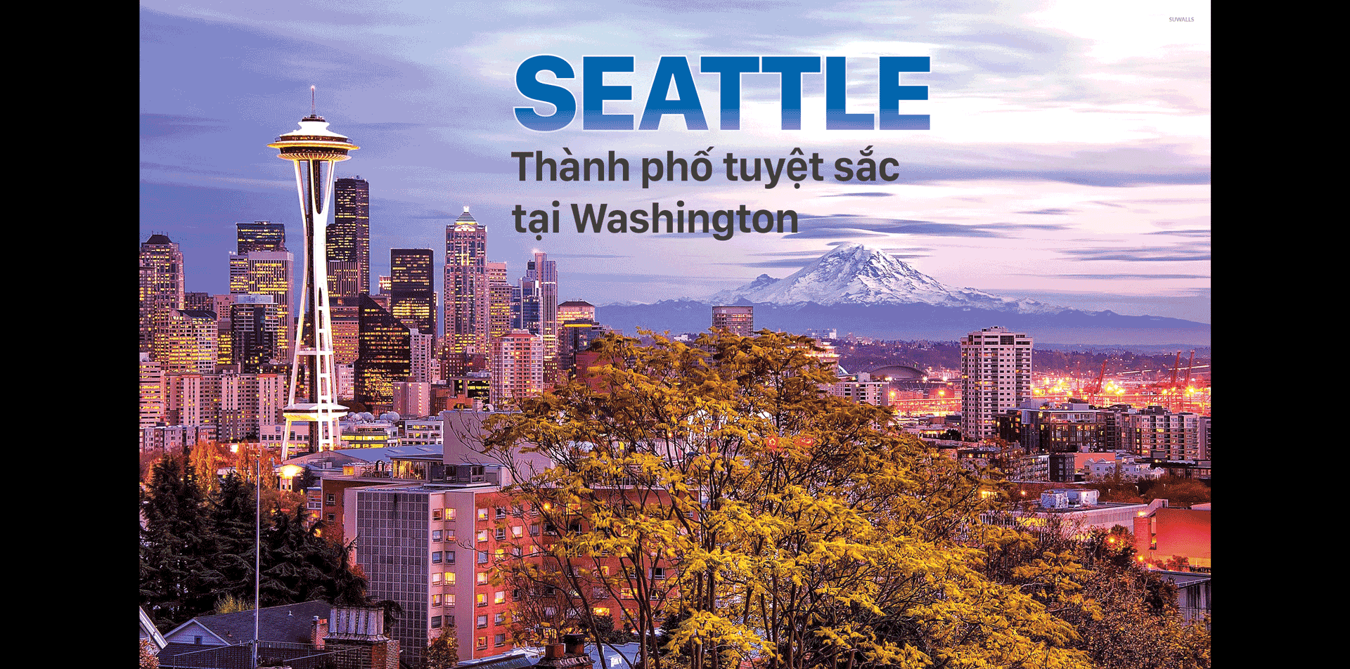 Seattle-Thành phố tuyệt sắc tại Washington