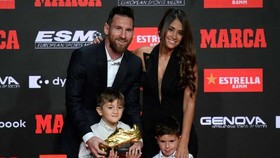 Messi đoạt Chiếc giày vàng thứ 3 liên tiếp