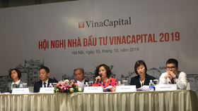 Hội nghị Nhà đầu tư VinaCapital 2019, ngày 10/10, tại Hà Nội. (Ảnh: PV/Vietnam+)