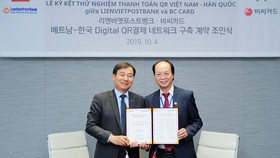 LienVietPostBank và BC Card (Hàn Quốc) ký kết thỏa thuận hợp tác
