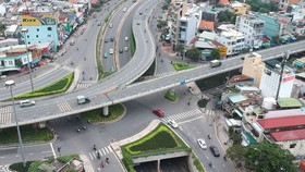 Hầm chui đường Nguyễn Hữu Cảnh. Ảnh: CAO THĂNG