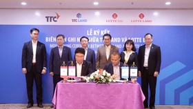 Lotte E&C đầu tư 100 triệu USD cùng TTC Land phát triển dự án