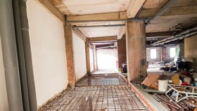 Chung cư Đại Thành hơn 10 năm qua vẫn chưa xây dựng xong. Ảnh: M.TUẤN