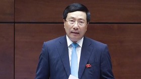 Phó Thủ tướng Phạm Bình Minh