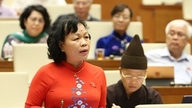 ĐB Nguyễn Thị Mai Hoa (Đồng Tháp) nhấn mạnh, phương án đổi vai ở bước thông qua luật đã từng được đề nghị từ lâu