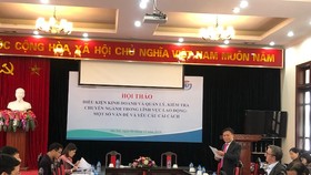 Quang cảnh buổi hội thảo