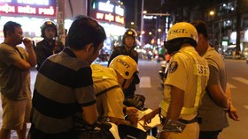 Phòng Cảnh sát giao thông đường bộ - đường sắt (PC08), Công an TPHCM tiến hành mở đợt cao điểm tổng kiểm soát, xử lý vi phạm đảm bảo trật tự an toàn giao thông giai đoạn cuối năm 2019.