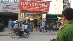Hiện trường vụ việc. Ảnh: C.T