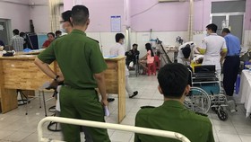 Dù được điều trị nhưng Trung uý Tân đã tử vong do vết thương quá nặng/