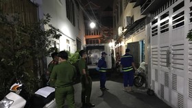 Công an phong tỏa hiện trường