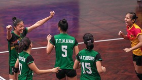 Đội trẻ VTV BĐLA ăn mừng chiến thắng. Ảnh: Dũng Phương