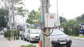Phòng Cảnh sát Quản lý Hành chính về TTXH (Công An Thành Phố Đà Nẵng) tổ chức tuần tra và xử lý các phương tiện vi phạm