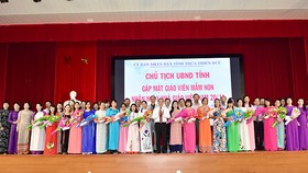 Lãnh đạo tỉnh Thừa Thiên - Huế đối thoại với giáo viên mầm non