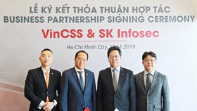 VinCSS ký thỏa thuận hợp tác an ninh mạng với SK Infosec