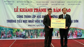 Dai-ichi Việt Nam bàn giao hệ thống nước sạch