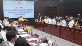 Đà Nẵng thảo luận đổi mới theo mô hình chính quyền đô thị