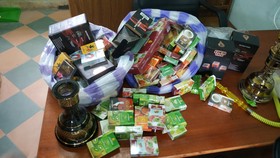 Đà Nẵng: Phát hiện lô Shisha không rõ nguồn gốc