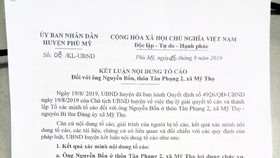Xử lý nguyên Bí thư xã khai man thành tích