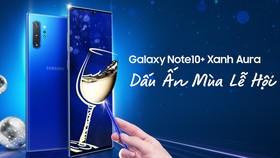 Galaxy Note10+ phiên bản màu Xanh Aura