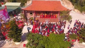 Chùa Trúc Lâm Cô Tô được xây dựng tại khu đồi Truyền hình, có tổng diện tích hơn 2,5ha