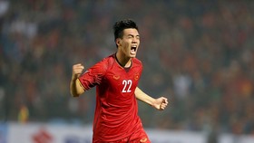 Tiền đạo Nguyễn Tiến Linh. Ảnh: Minh Hoàng