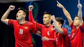 ĐT Futsal Việt Nam hướng đến mục tiêu lần thứ 2 dự World Cup. Ảnh: Anh Trần