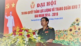 Lực lượng vũ trang Quân khu 7 “Đoàn kết, sáng tạo, đổi mới, quyết thắng”