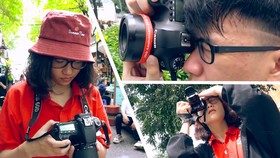 Bạn trẻ và niềm đam mê nhiếp ảnh