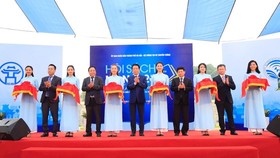 At the opening ceremony (Photo: Sggp)
