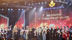 At the opening ceremony