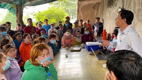 Công nhân Công ty TNHH AF Group kiến nghị khó khăn đến các cấp công đoàn TP