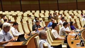 ĐBQH họp ngày 25-5. Ảnh: QUANG PHÚC