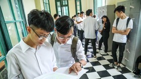 Thí sinh dự thi THPT năm 2019. Ảnh: QUANG PHÚC