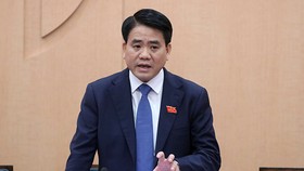 Ông Nguyễn Đức Chung, Chủ tịch UBND thành phố Hà Nội