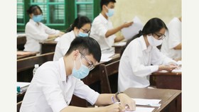 Thí sinh dự thi THPT năm 2020. Ảnh: QUANG PHÚC