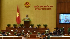 Quốc hội khóa XIV khai mạc trọng thể kỳ họp thứ 10, ảnh QUANG PHÚC