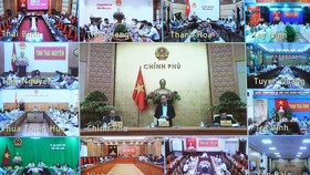 Hội nghị sáng 29-10 về tình hình thực hiện, giải ngân các chương trình, dự án ODA, vốn vay ưu đãi nước ngoài. Ảnh: VGP