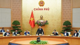 Chính phủ họp phiên thường kỳ tháng 11-2020. Ảnh: QUANG PHÚC