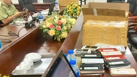 Số iphone bị tạm giữ, chờ xử lý