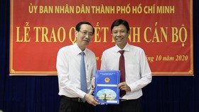 Ông Nguyễn Bá Thành làm Chủ tịch UBND quận Tân Bình